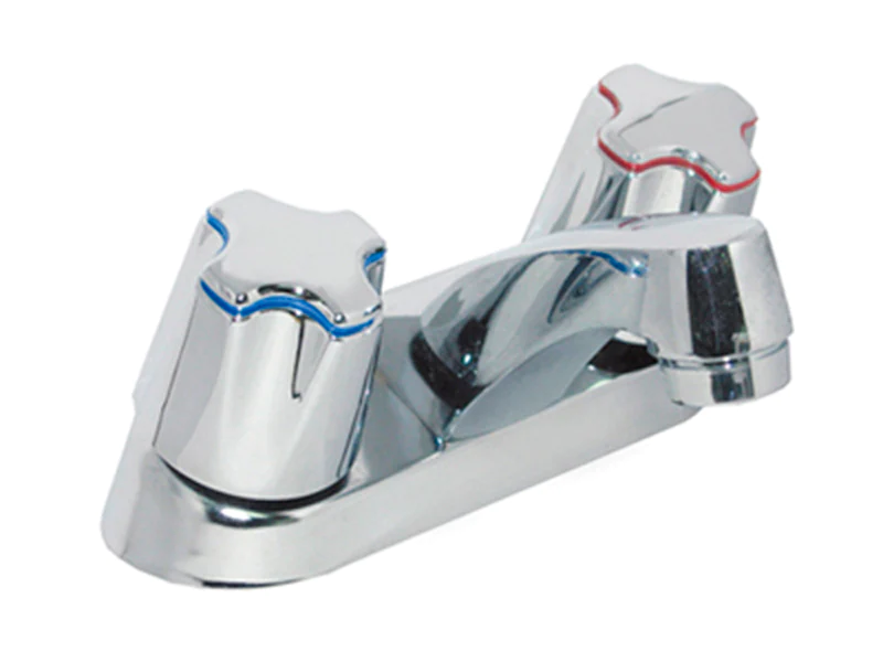 LLAVE DOBLE BR.CR.1/4 PARA LAV.COPAS DE METAL