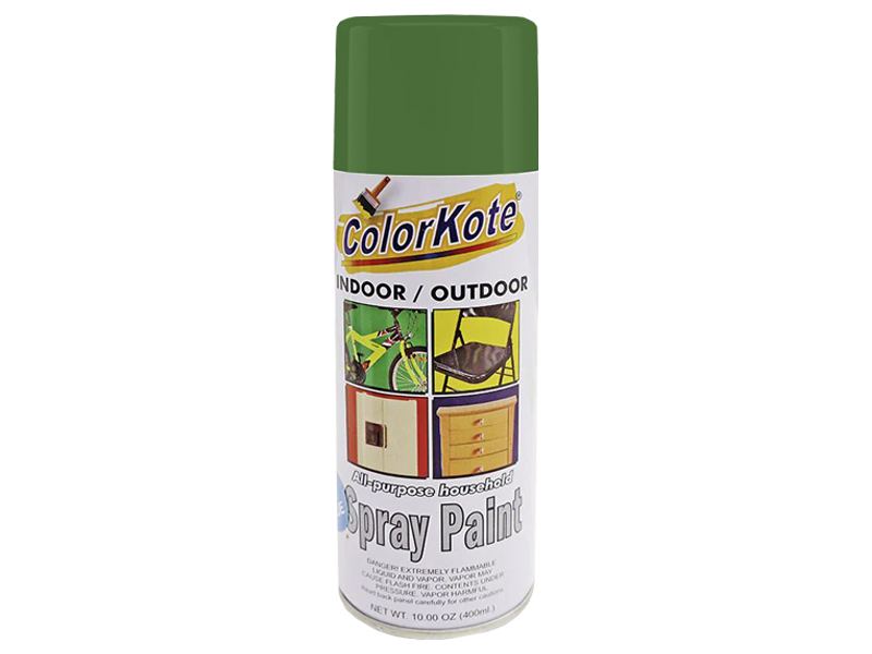PINTURA SPRAY COLOR VERDE HIERBA 10oz BRILLANTE